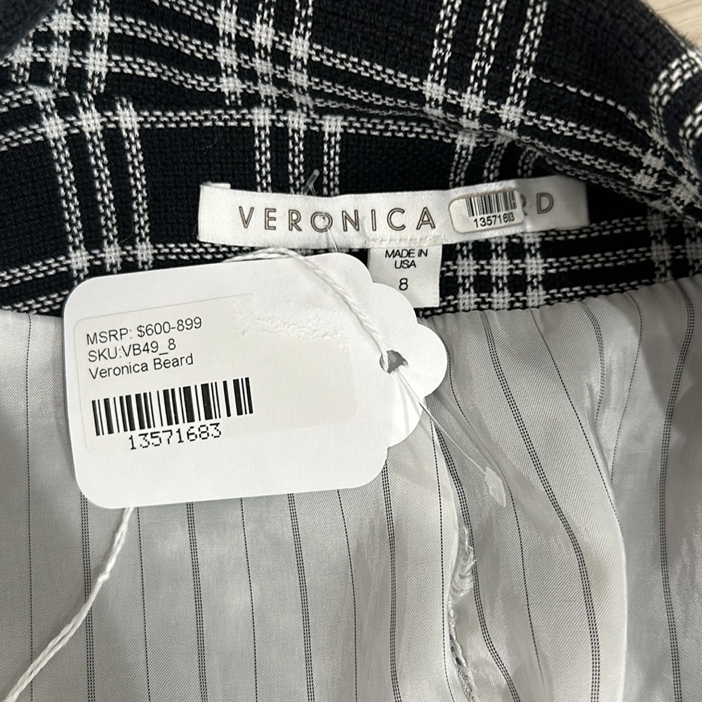 Veronica Beard Lyda Dickey Blazer size 8 - Picture 8 of 10